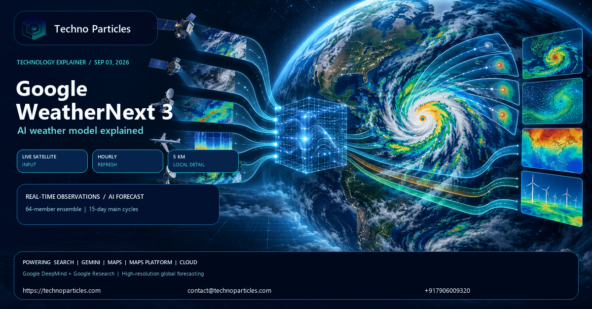 Google WeatherNext 3 AI Weather Model Explained: What Changes for Forecasts