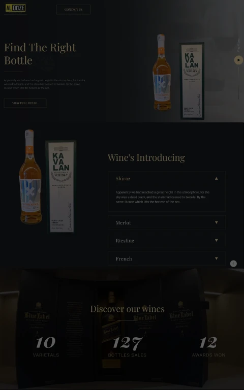 Aldoze Website project image