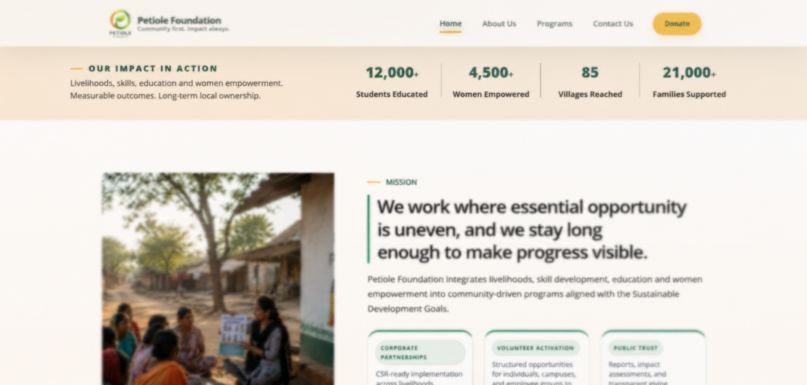Petiole.org project image